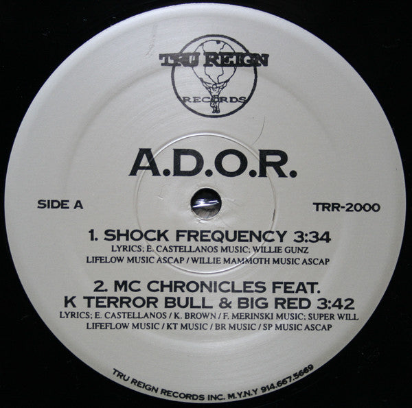 A.D.O.R. : Shock Frequency (12")
