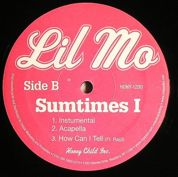 Lil' Mo : Sumtimes I (12")