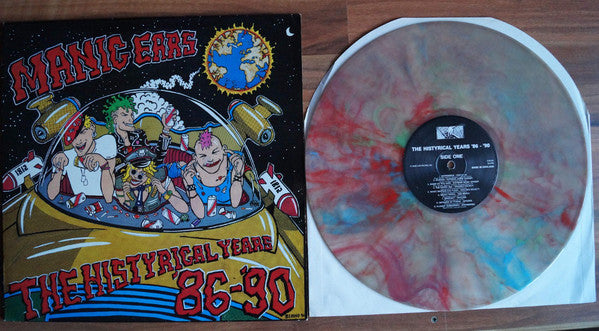 Various : Manic Ears - The Histyrical Years '86-'90 (LP, Comp, Ltd)