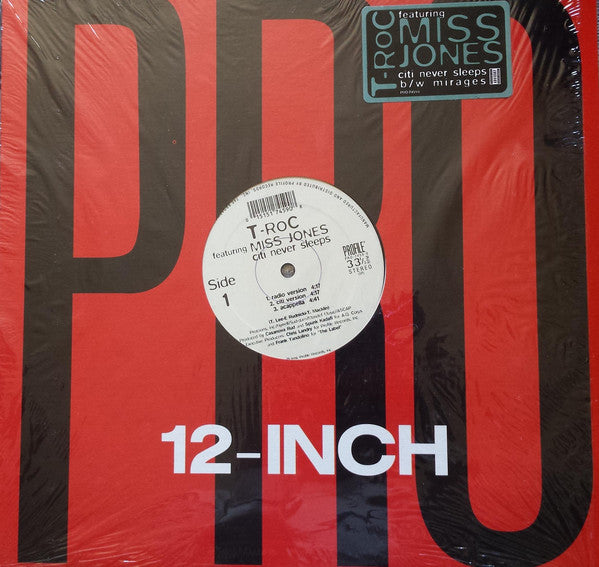 T-Roc (2) : Citi Never Sleeps / Mirages (12")