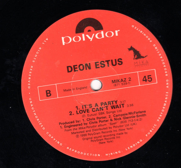 Deon Estus : Heaven Help Me (12")
