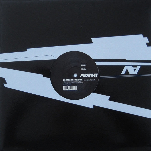 Mathias Kaden : Moron / Shetani (12")