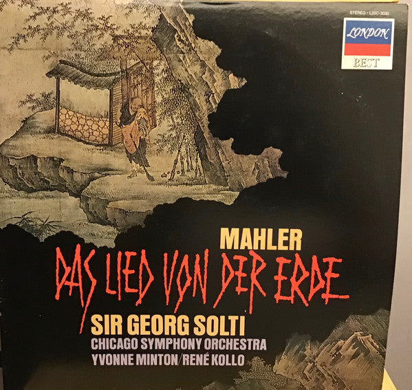 Gustav Mahler - Yvonne Minton, René Kollo, The Chicago Symphony Orchestra, Georg Solti : Das Lied Von Der Erde   (LP)