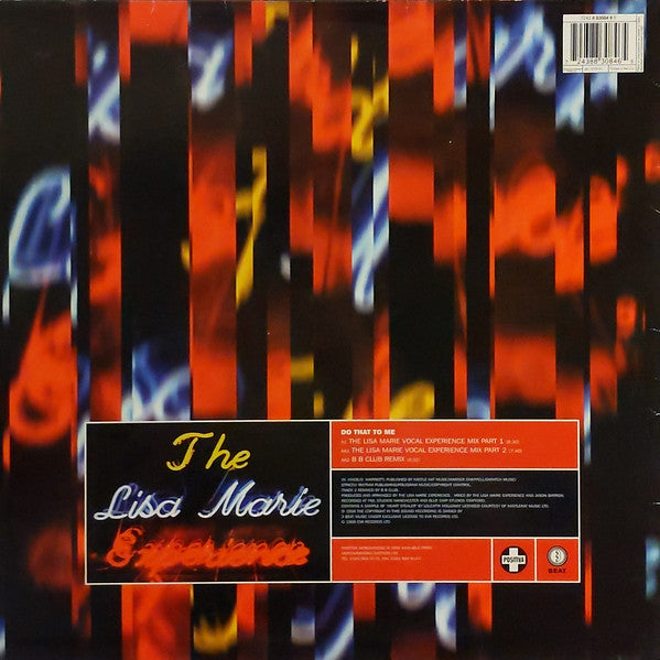Lisa Marie Experience : Do That To Me (12")