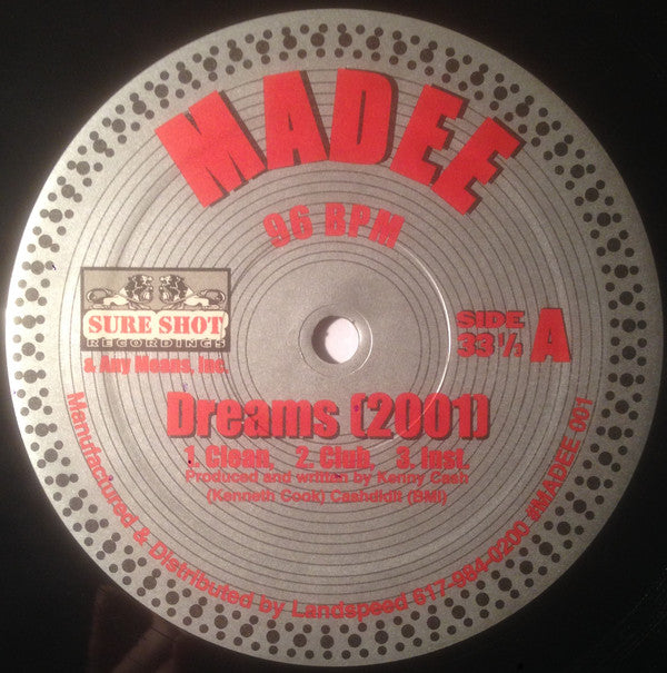 Madee : Dreams [2001] / Controversy (12")