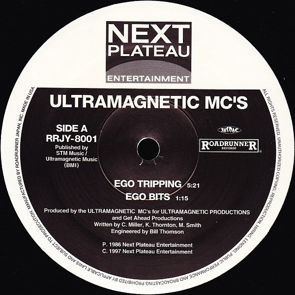 Ultramagnetic Mc's : Ego Trippin' / Funky Potion (12", RE)