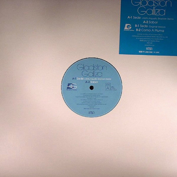 Gladston Galliza : Sede (Vinyl, EP)