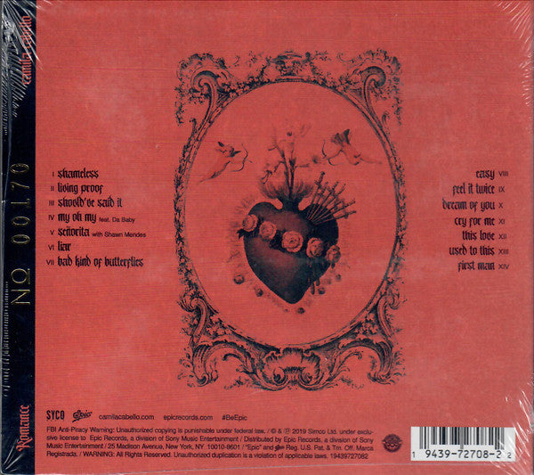 Camila Cabello : Romance (CD, Album, Ltd, Num, Alt)