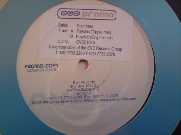 Scanners : Psychic Gymnasium (12", Promo)