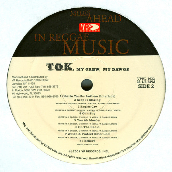 T.O.K. : My Crew, My Dawgs (LP, Album)