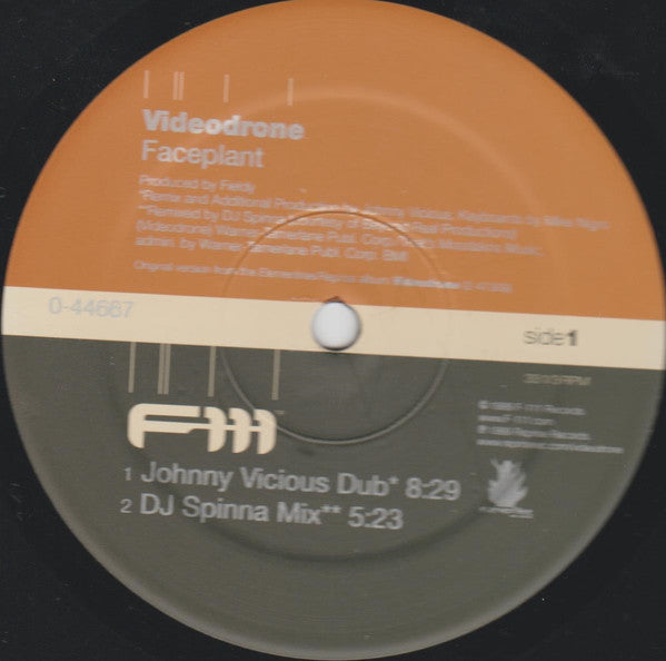 Videodrone : Faceplant (12")