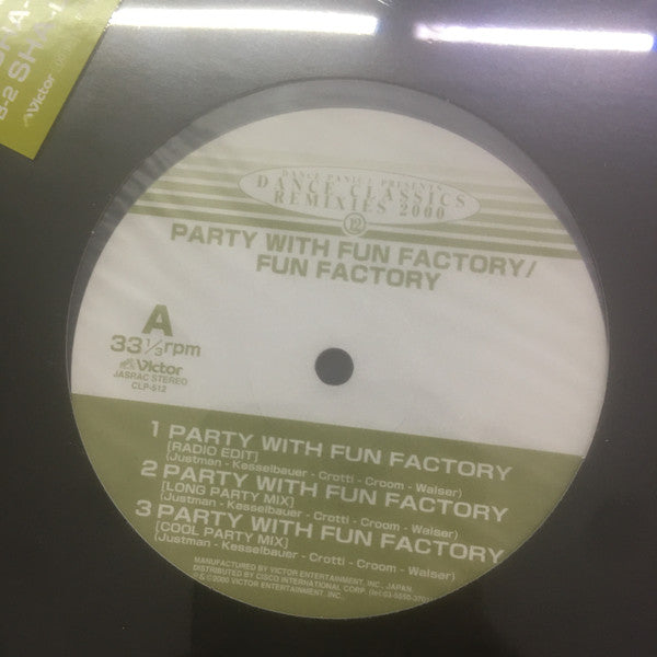 Fun Factory : Party With Fun Factory (12")