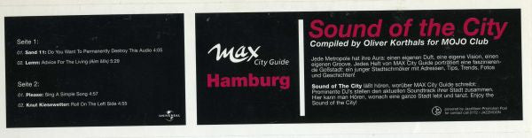 Various : Sound Of The City - Hamburg (12", Smplr)