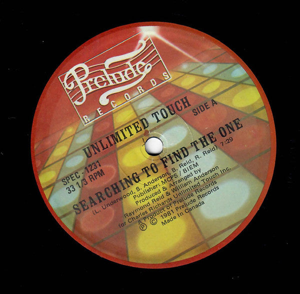 Unlimited Touch / D-Train : Searching To Find The One / Keep On (12")