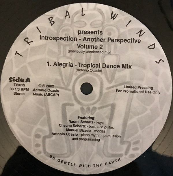 Antonio Ocasio : Introspection - Another Perspective Volume 2 (12", Ltd, Promo)