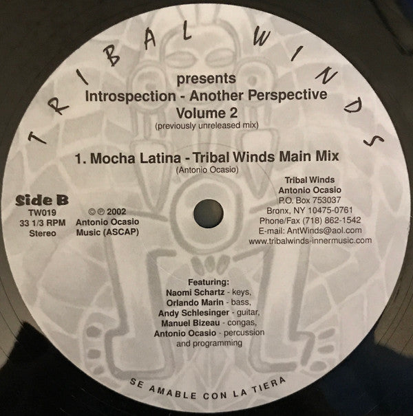 Antonio Ocasio : Introspection - Another Perspective Volume 2 (12", Ltd, Promo)