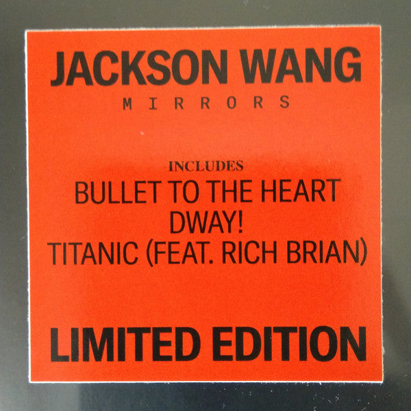 Buy Jackson Wang : Mirrors (LP, Album, Ltd, Ora) Online for