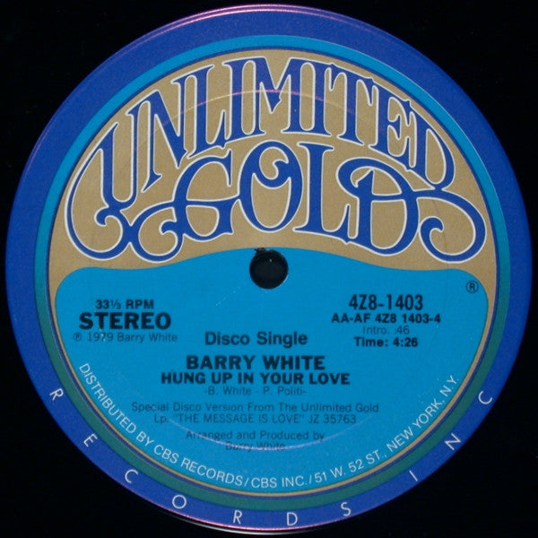 Barry White : It Ain't Love, Babe (Until You Give It) (12")