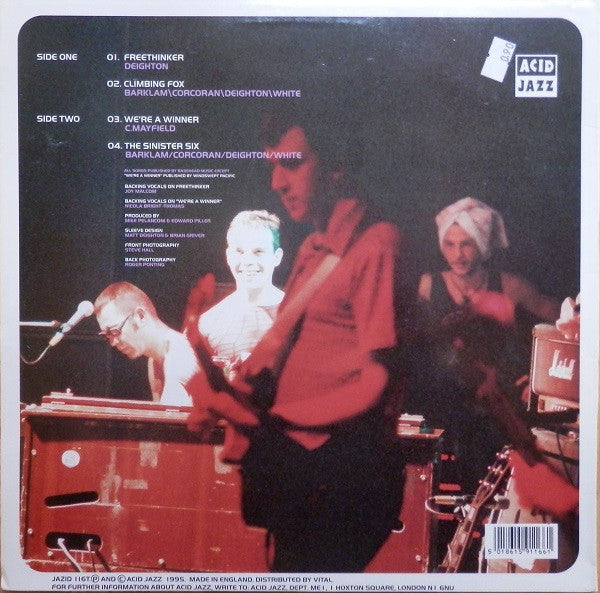 Mother Earth : Free Thinker EP (12", EP, Pic)