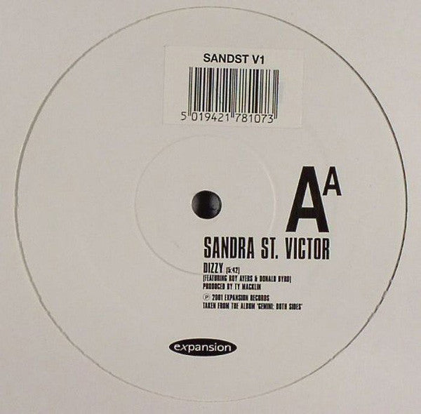 Sandra St. Victor : Keep Playing Me (12", Promo)