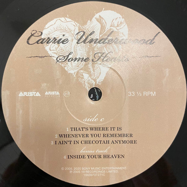 Carrie Underwood : Some Hearts (LP + LP, S/Sided, Etch + Album, RE)