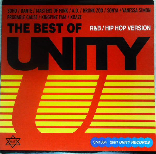 Various : The Best Of Unity R&B/Hip Hop Version (2xLP, Smplr)