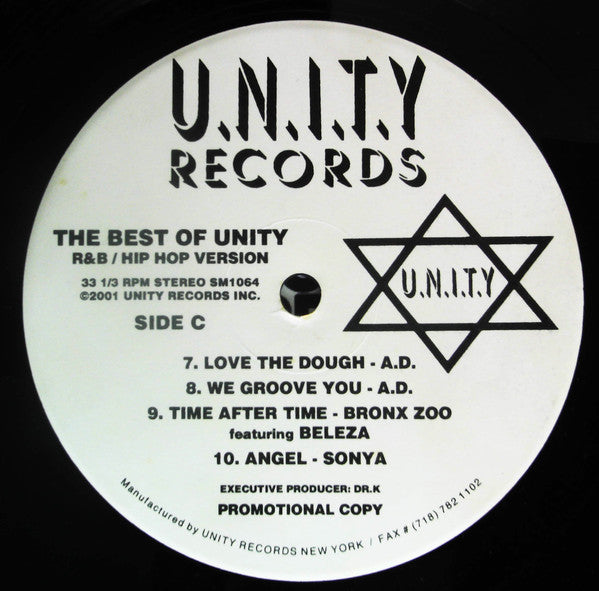 Various : The Best Of Unity R&B/Hip Hop Version (2xLP, Smplr)