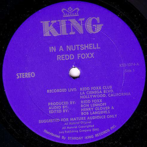 Redd Foxx : In A Nutshell (LP, Album)