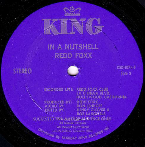 Redd Foxx : In A Nutshell (LP, Album)
