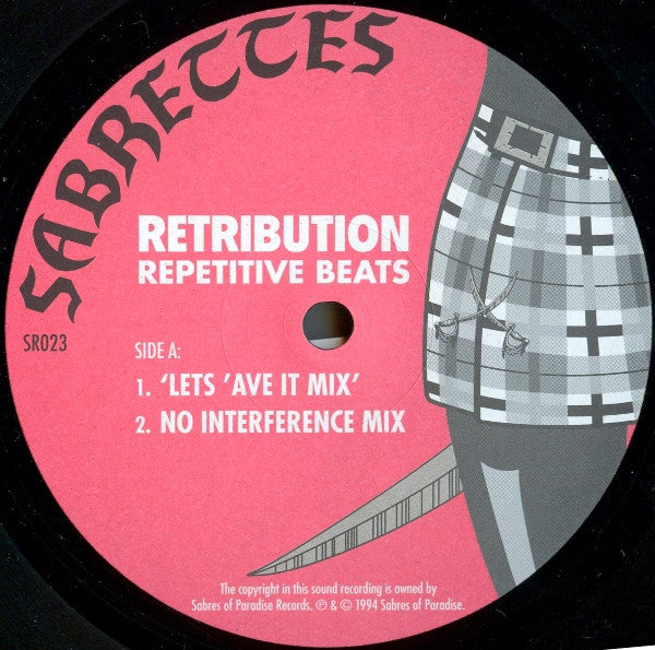 Retribution : Repetitive Beats (12")