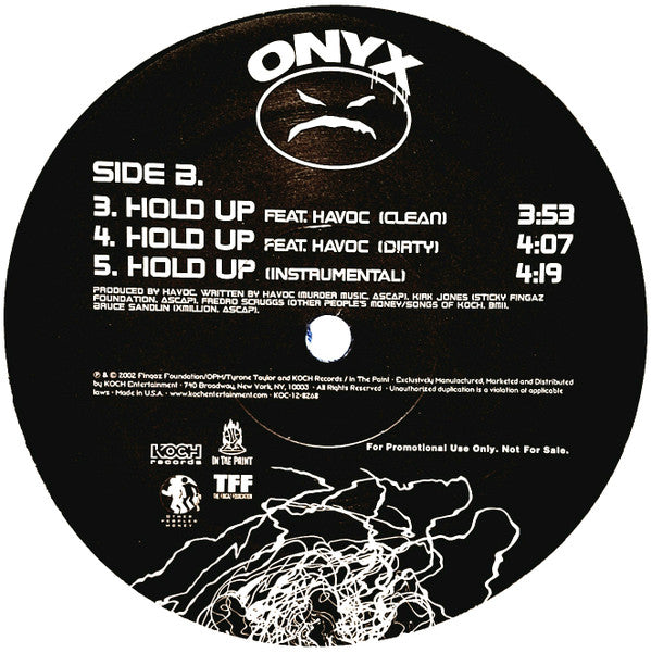 Onyx : Slam Harder (12", Promo)