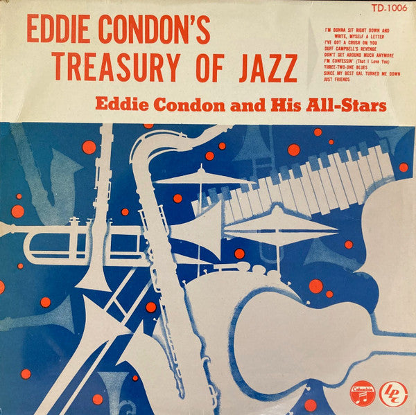 Eddie Condon And His All-Stars : Eddie Condon's Treasury Of Jazz (10")