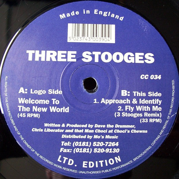 Three Stooges : Welcome To The New World (12")