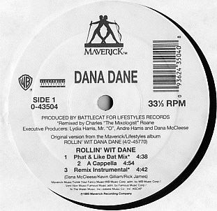 Dana Dane : Rollin' Wit Dane (12")