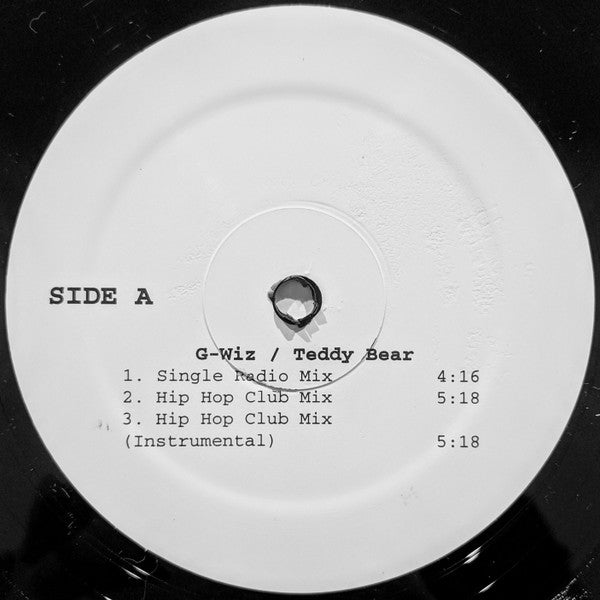 G-Wiz (3) : Teddy Bear / Come And Play With Me (12", Unofficial)