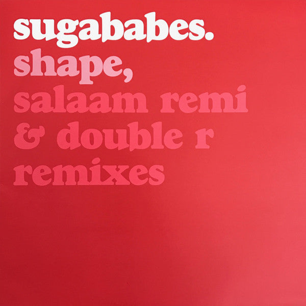 Sugababes : Shape (12", Promo)