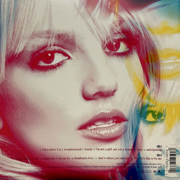 Britney Spears : Britney (LP, Album, Ltd, RE, RP, Cle)