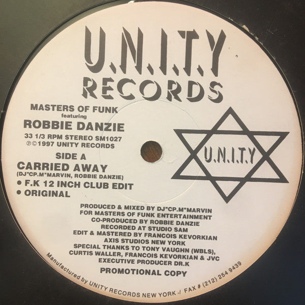 Robbie Danzie : Carried Away (12")