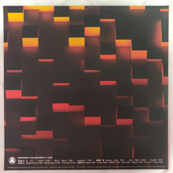 C418 : Minecraft Volume Beta (2xLP, Album, Ltd, Red)