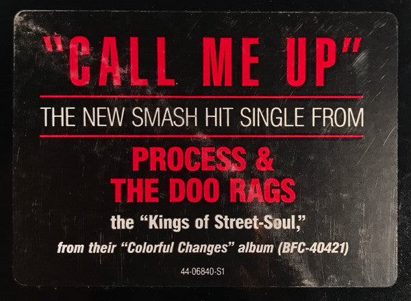 Process and the Doo Rags : Call Me Up (12", Single)