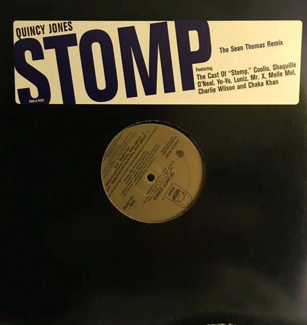 Quincy Jones : Stomp (The Sean Thomas Remix) (12", Promo)