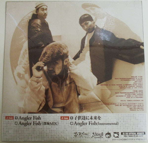 DJ Yas Meets Tommy Guerrero Feat. Deli & Hi-D : Angler Fish (12")