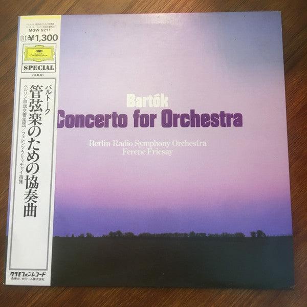 Béla Bartók, Ferenc Fricsay, Radio-Symphonie-Orchester Berlin : Konzert Für Orchester (1943) (LP, Mono)
