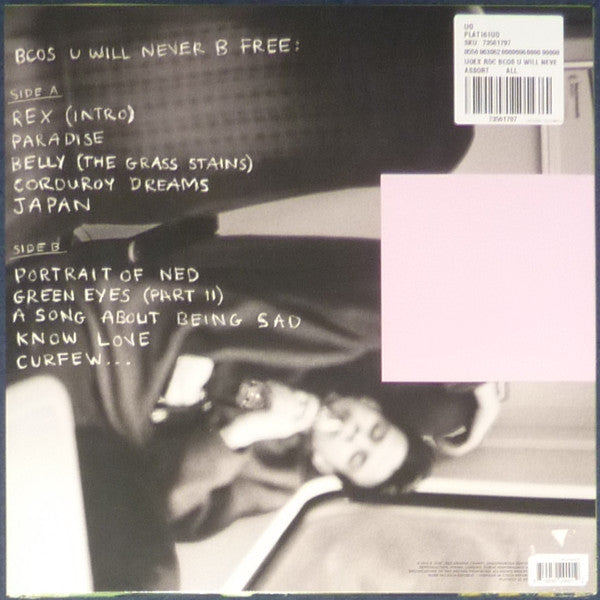 Rex Orange County : Bcos U Will Never B Free (LP, Album, Pin)