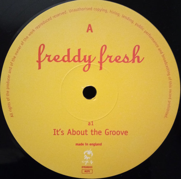 Freddy Fresh : It's About The Groove  (12")