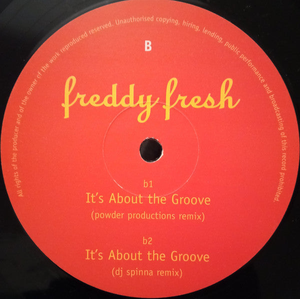 Freddy Fresh : It's About The Groove  (12")