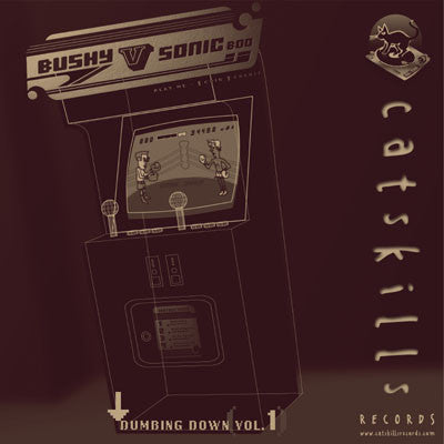 Bushy vs. Sonic Boo : Dumbing Down, Vol. 1 (12")