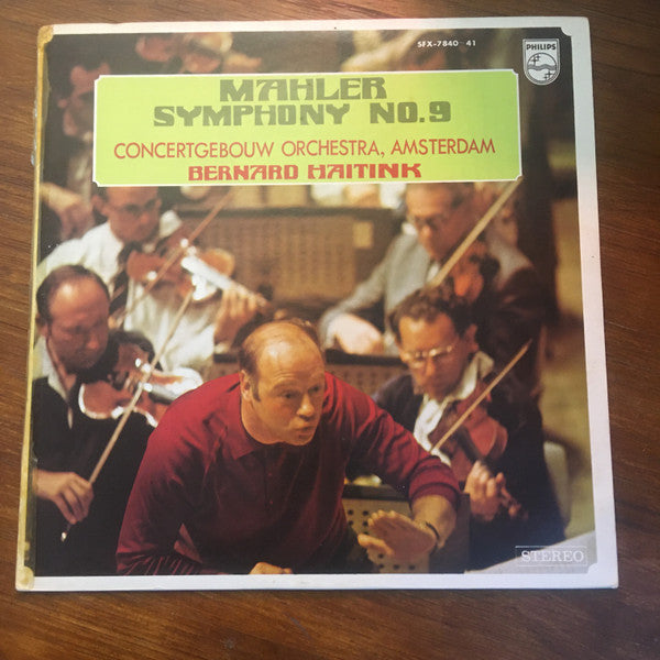 Gustav Mahler – Concertgebouworkest - Bernard Haitink : Sinfonie Nr. 9 (2xLP, Gat)