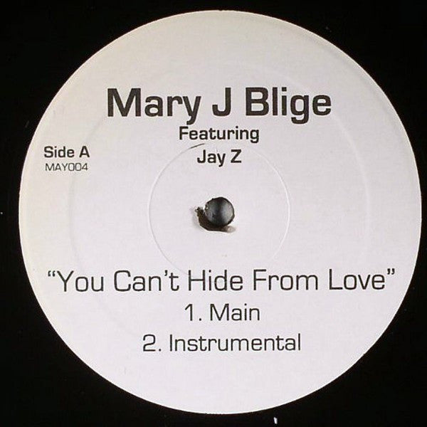 Mary J. Blige : You Can't Hide From Love / Your Smiling Face (12", Unofficial)