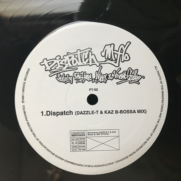 m-flo Featuring Dev Large, Nipps & Vincent Galluo : Dispatch Pt-02 (12")